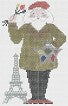 Parisian Santa