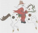 Paint Pony Santa