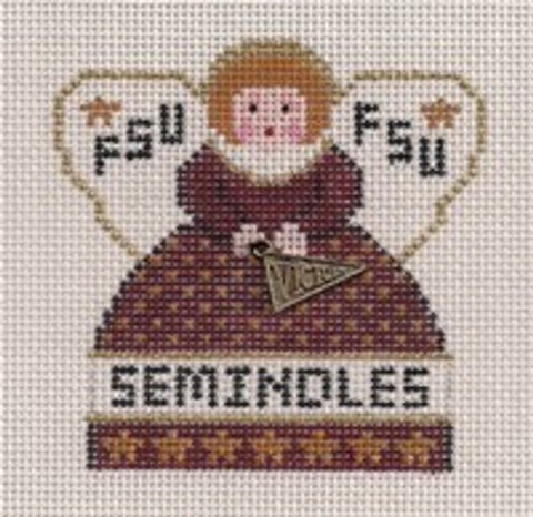 Mini College Angel w/Charms - Florida State University