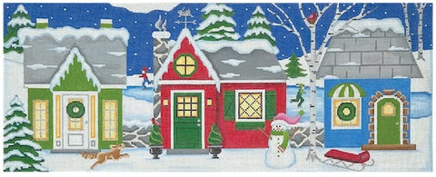 Houses in Season - Winter