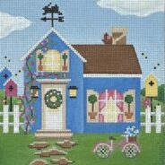 Houses in Season - Spring
