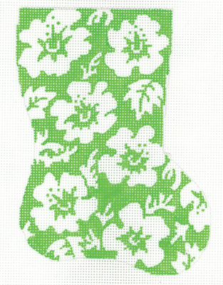 Aloha Mini Sock/Green