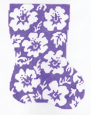 Aloha Mini Sock/Purple