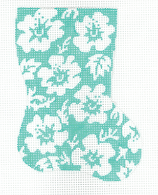 Aloha Mini Sock/Blue