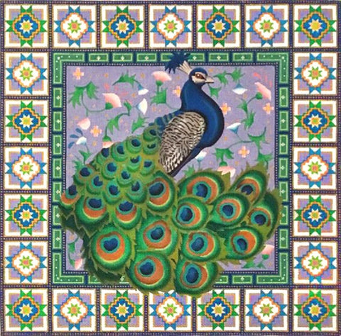 Peacock Pillow