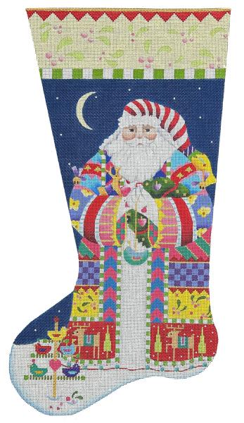 Nordic Santa Stocking