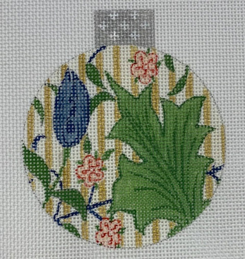 William Morris Blue Tulips Reflection