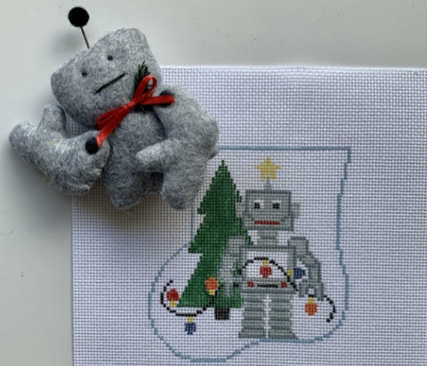 Robot w/Robot Mini Sock