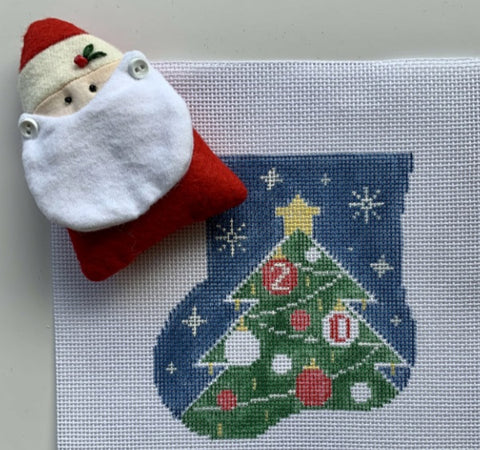 Tree Sock w/Santa Mini Sock