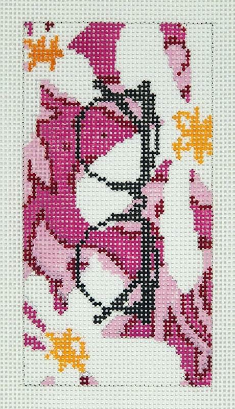 Pink/White Blossoms Eyeglass Case