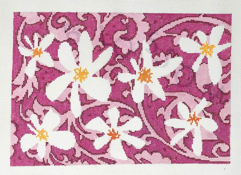 Pink w/White Blossoms