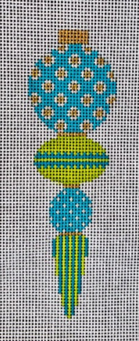 MCM Ornament - Teal Green Icicle