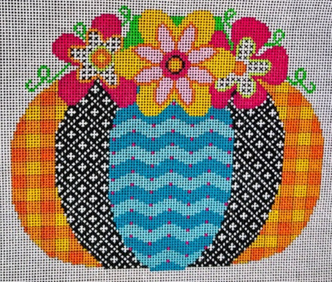 Pumpkin Flower Patch - ZigZag