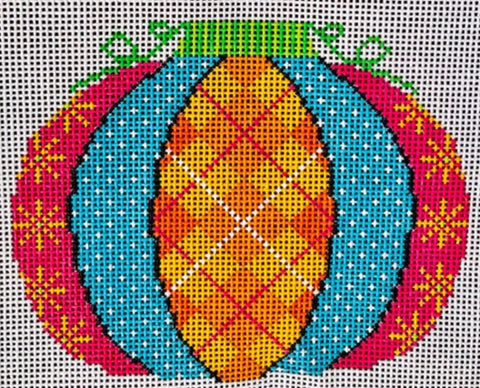 Pumpkin Flower Patch Mini - Argyle