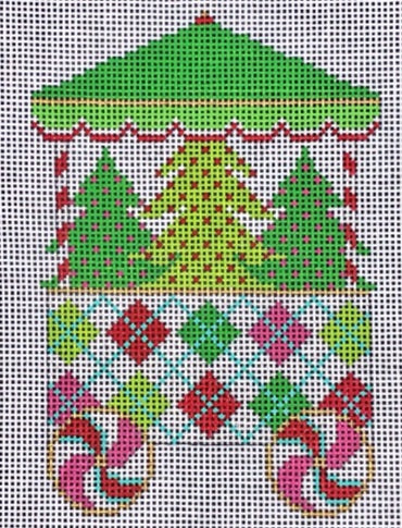 Santa Train - Trees Car