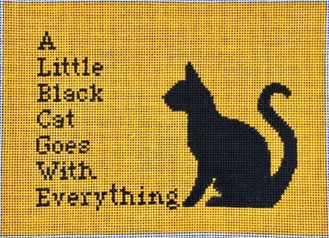 Little Black Cat Goes w/Everything, A