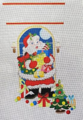Santa Packages Stocking