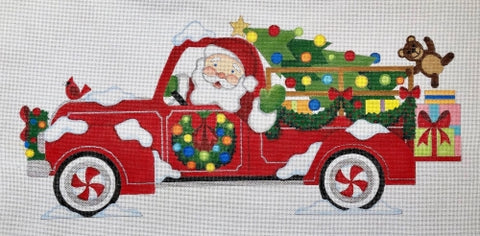 Santas Big Red Truck/Small - 13M