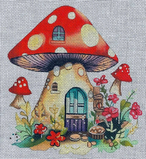Mushroom House MR-103 (Mindys Needlepoint)
