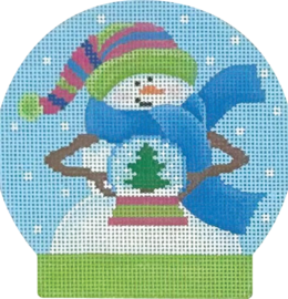 Snowgirl  Snow Globe/Tree