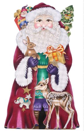 Magenta Santa w/Fawn - 13M
