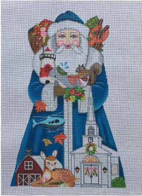 New England Santa Stitch Guide