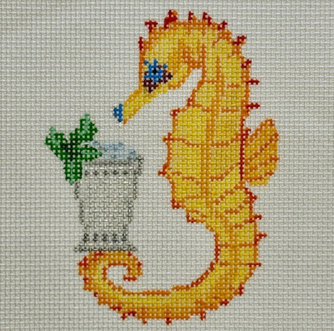 Seahorse and Mint Julep