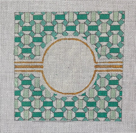 Turquoise Monogram