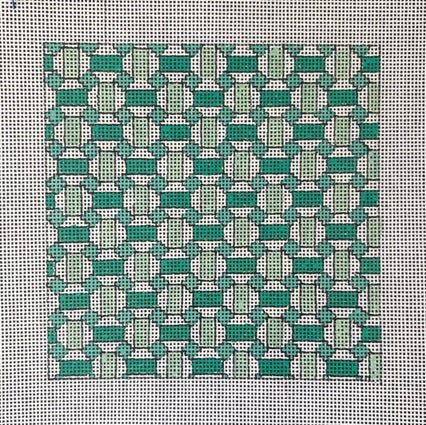 Turquoise Solid Pattern