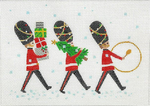 London Christmas - Marching Guardsmen