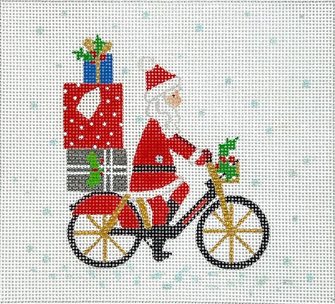 London Christmas - Santa/Bicycle/Gifts