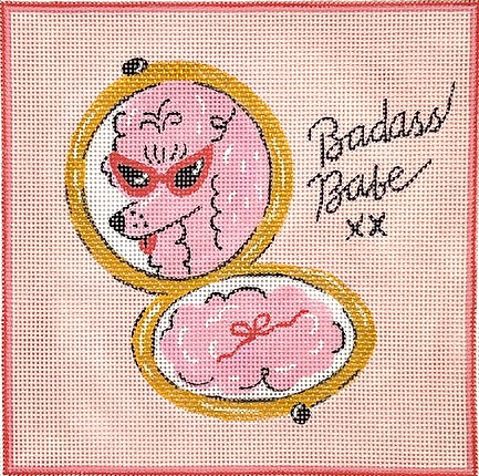 Badass Babe Poodle Compact