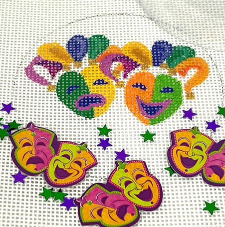 Mardi Gras Masks Ornament  