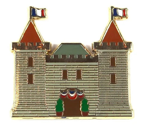 Enamel Magnet French Chateau