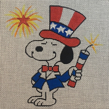 Snoopy w/Firecracker