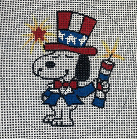 Snoopy w/Firecracker