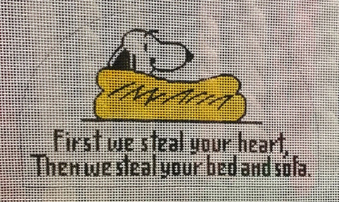 Snoopy in Bed