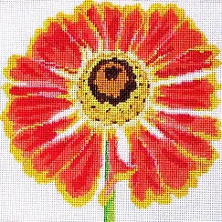 Simple Flowers - Button Flower