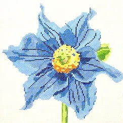 Simple Flowers - Blue Poppy