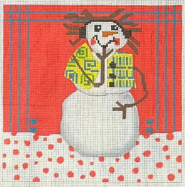 Red Snowman
