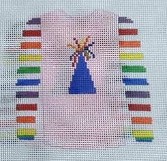 Sweater - Birthday Party Hat on Pink