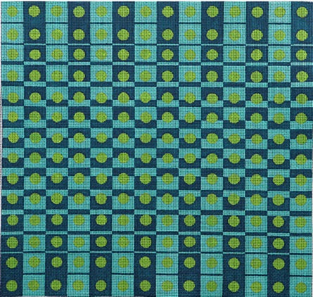 Checker Fade/Aqua - 13M