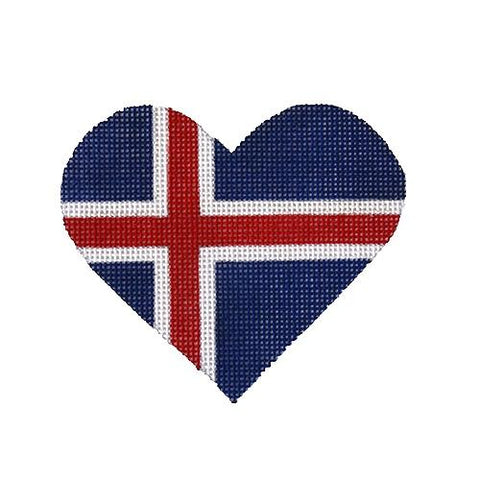 Iceland Flag Heart 