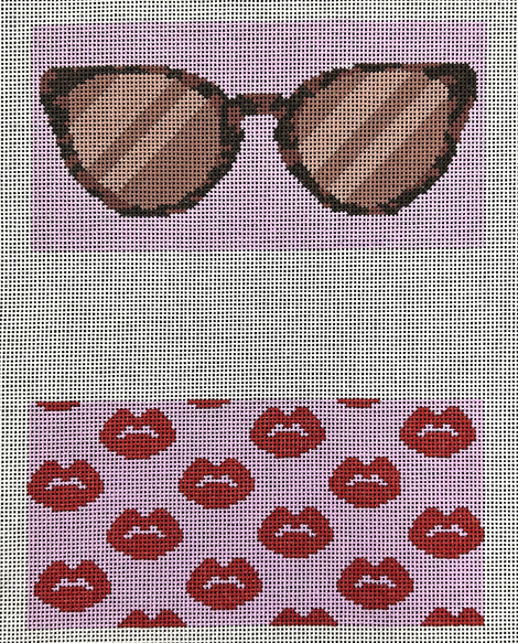 Louise Two Sided Eyeglass Case