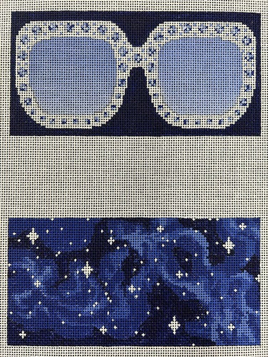 Elton Two Sided Eyeglass Case
