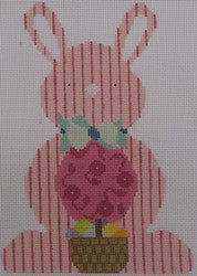 Pink Striped Bunny 