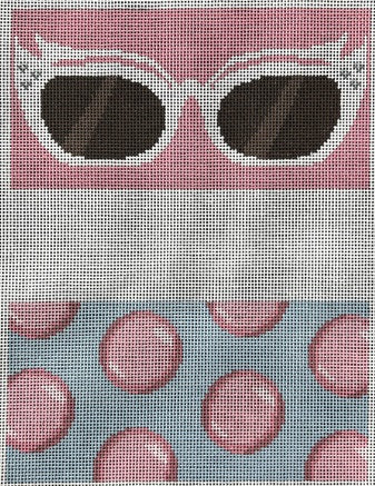 Frenchy Two Sided Eyeglass Case