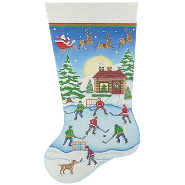 Hockey Pond Stocking 