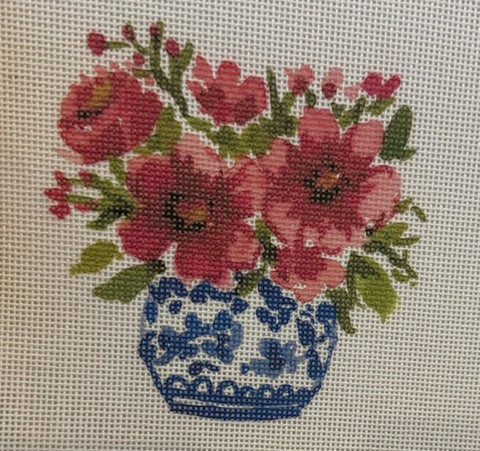 Chinoiserie Pink Flowers