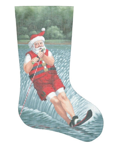 Santa Water Skiing Stocking - 18M